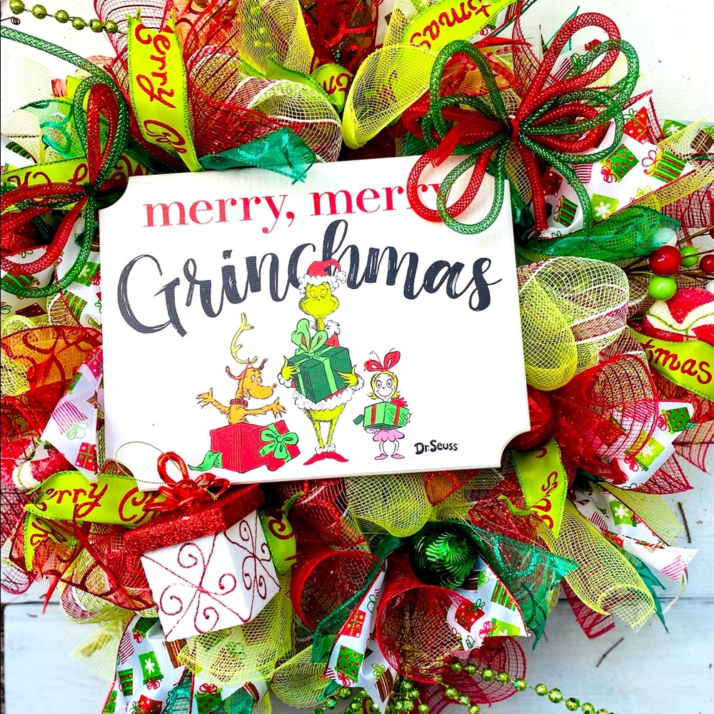 COPY - Grinch Christmas Wreath